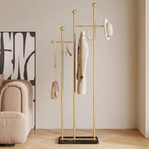 Gold Heavy-Duty Mable Base Coat Rack