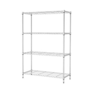 Chrome Heavy-Duty Metal Wire Storage Shelves